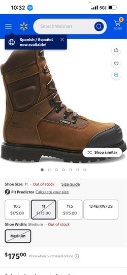 Wolverine, NEW, 11M , Thinsulate, GORE- TEX, waterproof, Boot, details on Key item page, sold  between $175 & $225, sold out in all stores, will only 