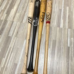 Baseball Bat PRICED EACH Individually, Wood