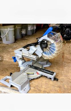 Kobalt 7.25" 10A Corded Sliding Compound  Miter Saw & Laser