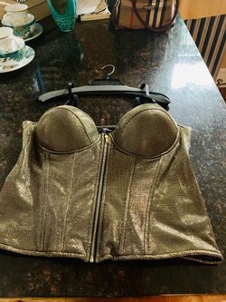 BRAND NEW SEXY-CORSET-GOLD & BLK-$30-OBO