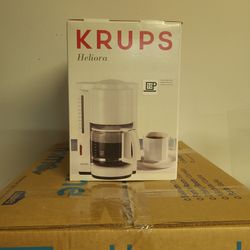 Brand New Krups Heloria 10 Cup Coffee Maker