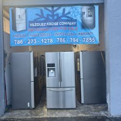 Nevera, Refrigerator Samsung, 36x28x69, Warranty 3 Months, Delivery Available 