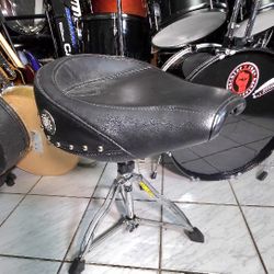 Drum Throne Custom Made Motorcycle Seat !! $120 Or Best Offer !!
