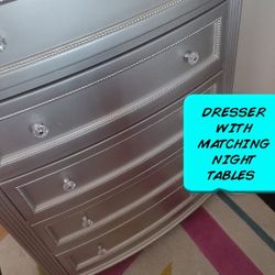Dresser With matching Night Table