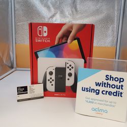 Nintendo Switch OLED Gaming Console - $1 DOWN TODAY, NO CREDIT NEEDED