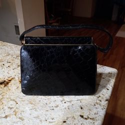 ALLIGATOR  Sterling USA Vintage Purse