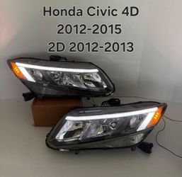 Honda Civic 2012-2015 Headlights