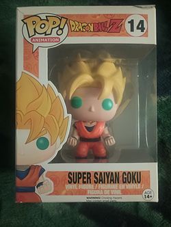 Super Saiyan Goku's Funko Pops