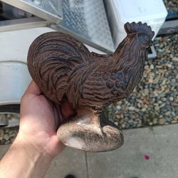 Cast Iron Rooster Chicken