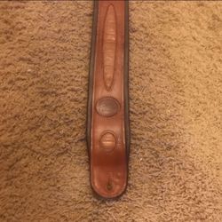 Thick Leather Guitar Strap