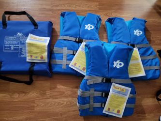 X2O Adult Universal Life Vest/4 pc