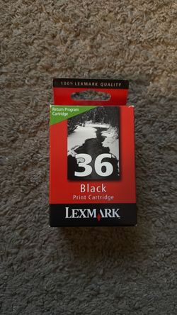 Lexmark 36 Black Print Cartridge