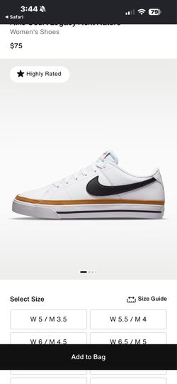 Nike Court Legacy Next Nature - Size 7 in woman
