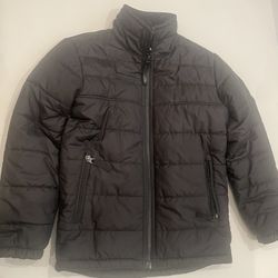 Black North Face Boys, Puffer Jacket Size Small 7/8