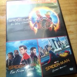 Spiderman ( 3 Movie Dvds 