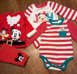Mickey Christmas Toddler Outfits $16