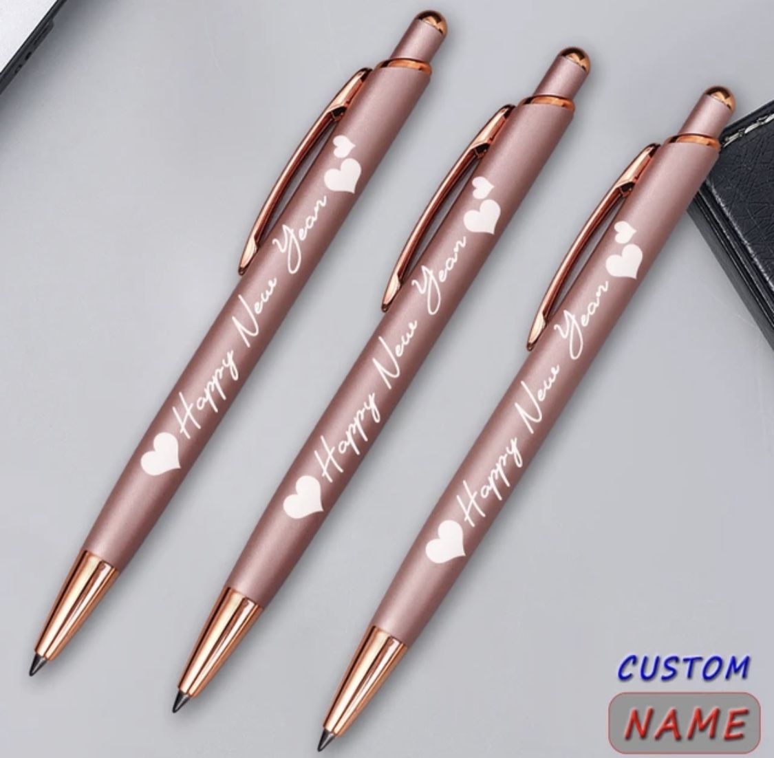 50 Pens Branded . Marketing Promotional . Perfect Marketing For The Holidays