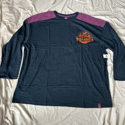 Disney Parks Marvel Avengers Black Panther Wakanda XXL Long Sleeve T Shirt Brand New NWT
