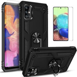 Samsung A71-5g Phone Case with Kickstand Ring Holder