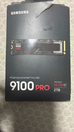 Samsung  9100 pro 2 tb external hard drive