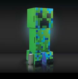 Minecraft Charged Creeper Figural Mini Fridge