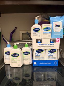 Brand new cetaphil bundle all for ($60)(Cash only)(price is firm)