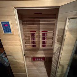 High Tech Health Thermal Life Sauna - hypoallergenic, far-infrared, two person size 