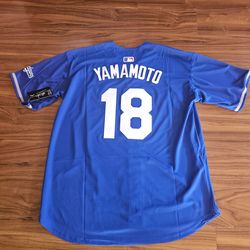 Dodgers Mens Yamamoto new road jerseys $60 Firm S M L Xl 2x 3x