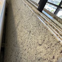 Prefab Granite Countertop 112x26 One Piece Left $179 (installation available)