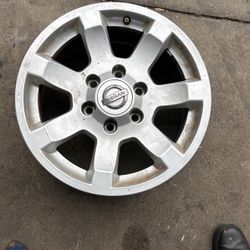 6 Lug Nissan 17” Wheel