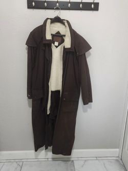 XXL 2xl Outback Full Length Duster With Wool Fleece Lining