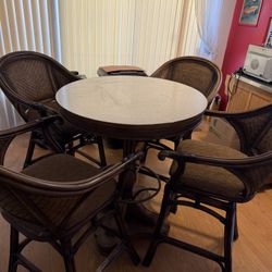 Wicker Dinning Set
