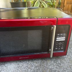 Red Microwave 