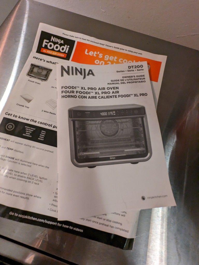 Ninja Foodi XL Pro Air Oven (Air Fryer/Toaster/Dehydrator) for Sale in