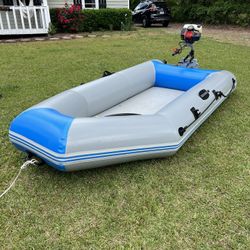 12 Ft Heavy Duty Inflatable Boat (not A Walmart Boat)