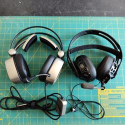 $20 firm 4 both,  both only, RIG 500 3.5mm  and Xiberia S21 USB Gaming headsets with microphones, overall in excellent  no noticable use.  