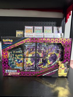 Pokemon Crown Zenith Morpeko V-Union Premium Playmat Collection