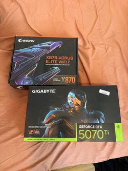 Gigabyte 5070ti and x870 motherboard