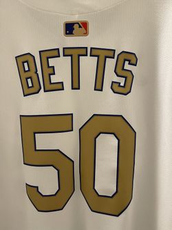NWT: 2024 WS Championship Gold LA Dodgers Betts jersey