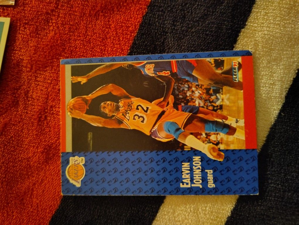 Collections Of Sports Cards Including Reggie Miller And Magic Johnson