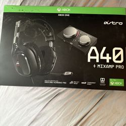 ASTRO Gaming A40 TR Wired Headset + MixAmp Pro TR for Xbox One Series X/S/PC