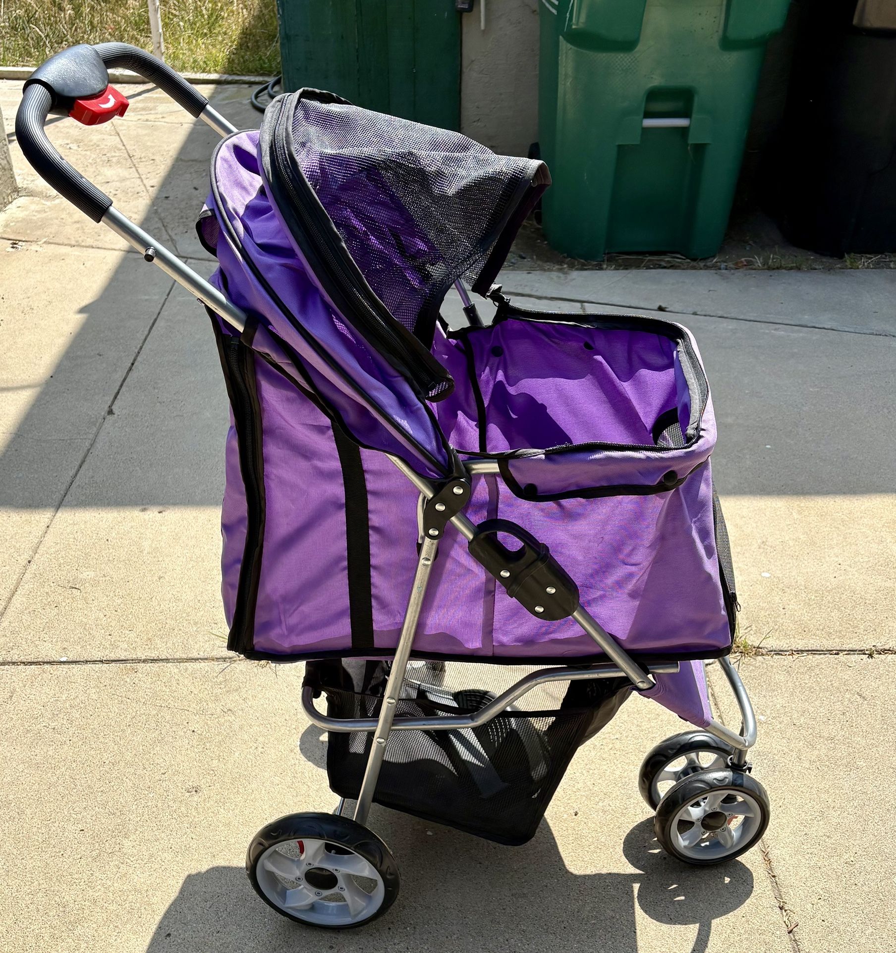 Brand New Purple Pet Stroller