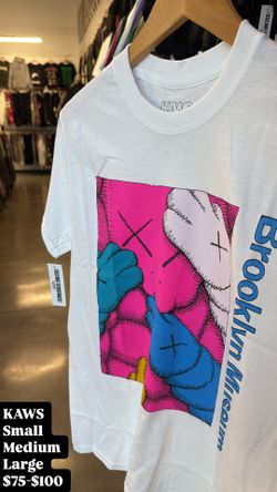 KAWS Brooklyn Museum T Shirts Small-Large 