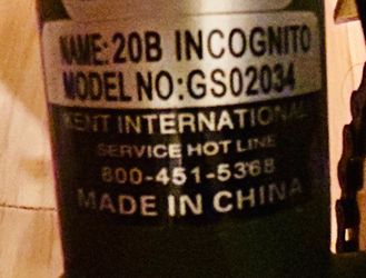 BMX incognito 20 inch New