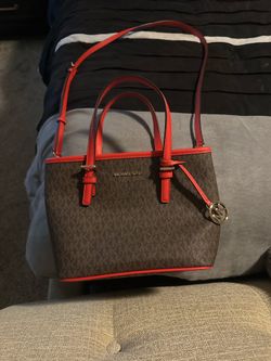 MK Authentic red/brown purse
