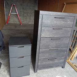 Ikea 5 Drawer Dresser Charcoal Color😍