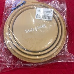 New 2 Pack Silicone Collapsible Pet Feeders