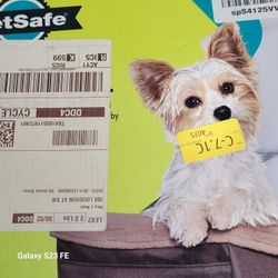 Petsmart Booster Seat New