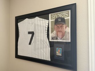Mickey Mantle Signed Jersey