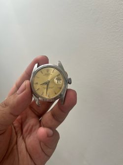 1946 stainless steel Rolex champagne dial